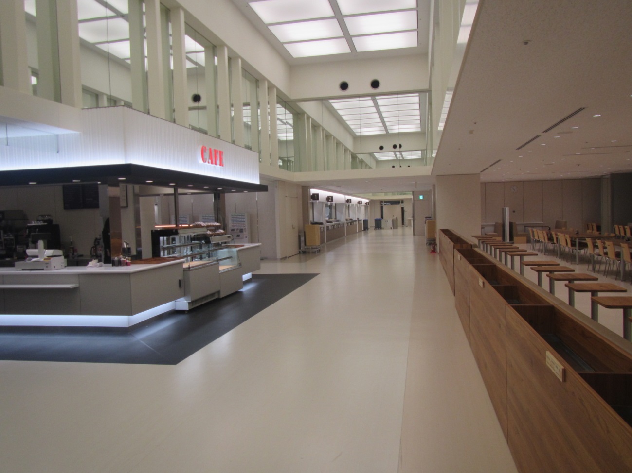 Cafeteria for employees in TMG No.1 Building